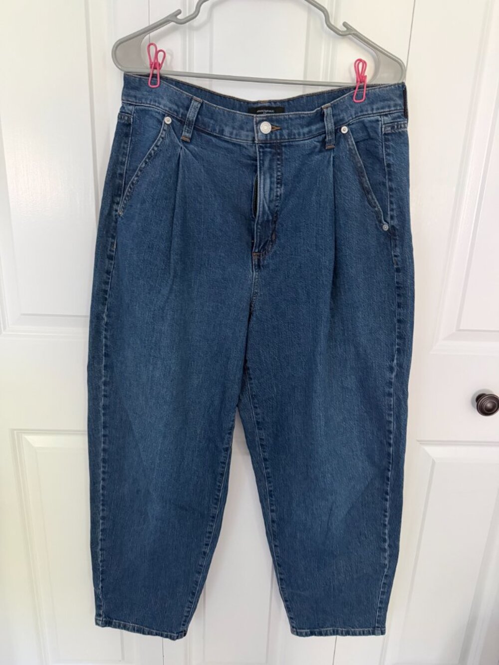 Banana Republic Women's Barrel Ultra Highrise Jeans Ankle - Size 12 / 31